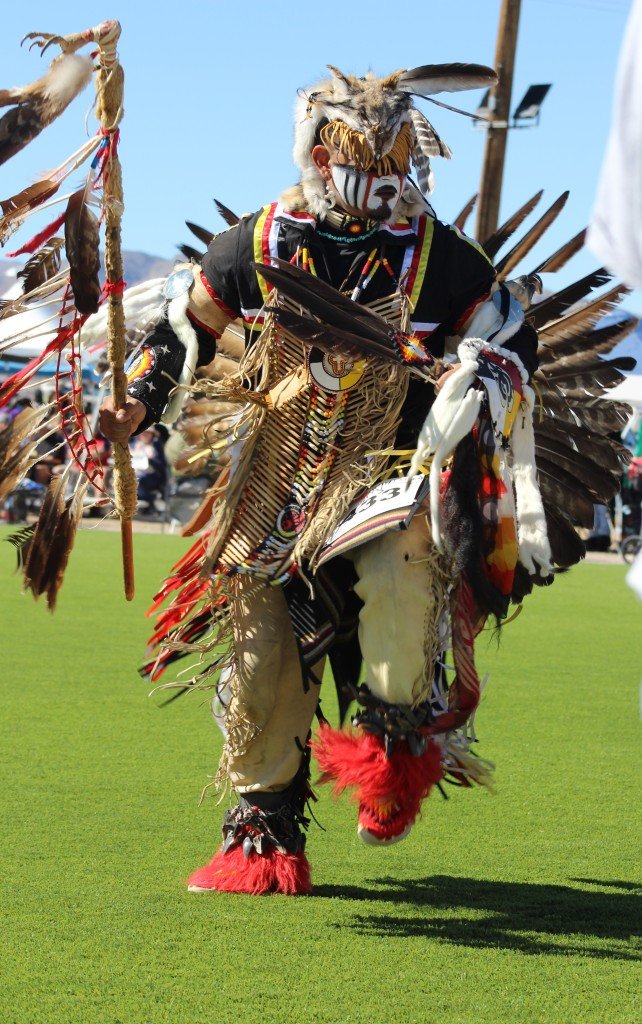 Snow Mountain Paiute Pow Wow Grand Entry - Honorary Grand Entry Leader.