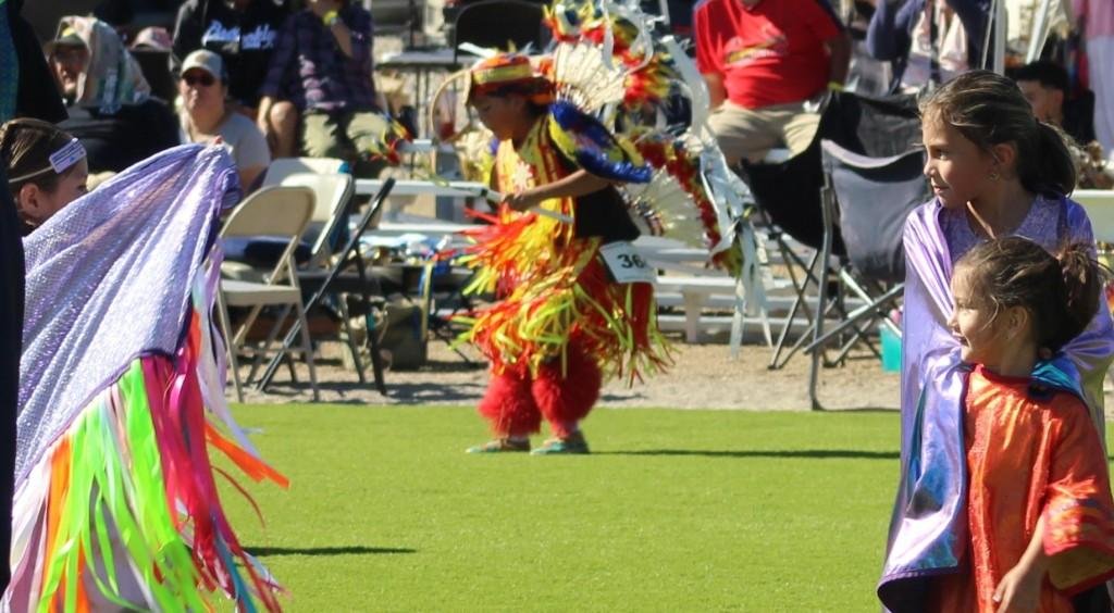 Snow Mountain Paiute Pow Wow Grand Entry - friends and secrets.