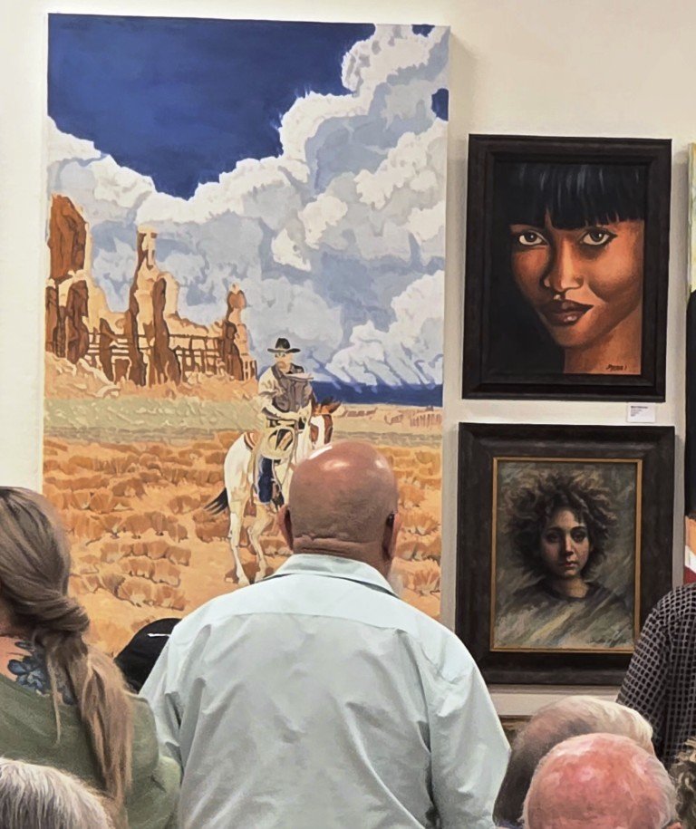 It was a lovely, intense and well-timed evening where the focus was on the art and artists and many people were applauded for their best efforts.  Congratulations!   