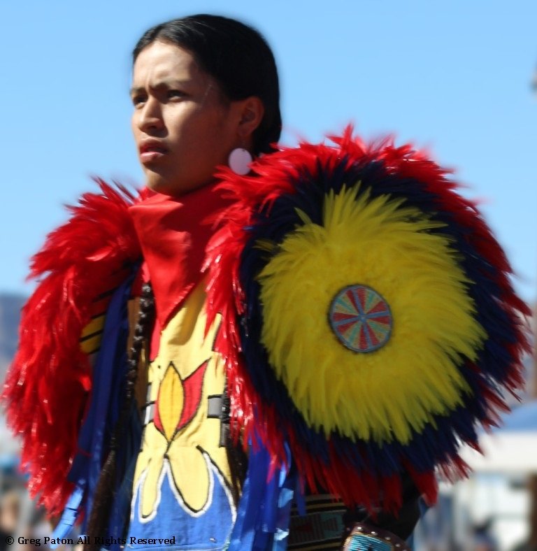Native American walks in Grand Entry as seen in powwows: Chippewa; Choctaw; Choctaw Nation; Comanche; Crow; Dakota; Haudenosaunee; Hopi; Iroquois; and Iroquois Confederacy,