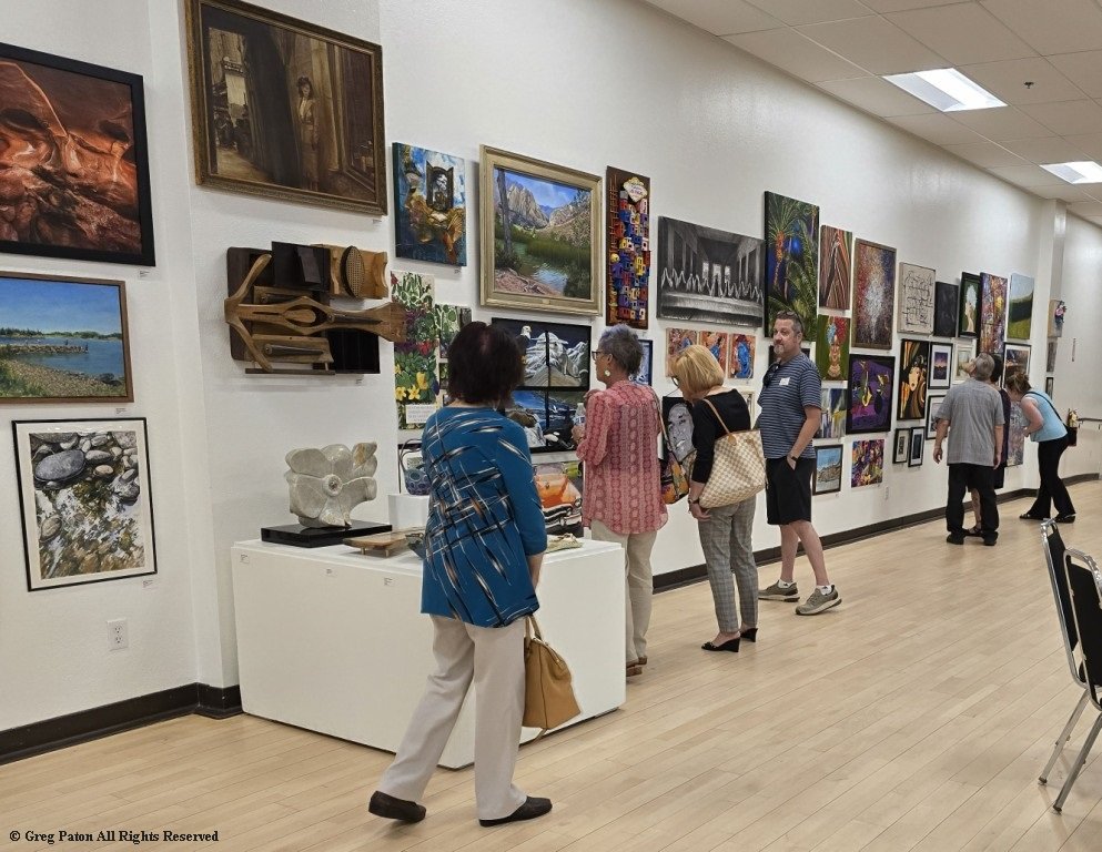 26th Annual Celebrating Life Las Vegas 2026 Juried Art Competition reception.